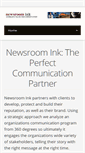 Mobile Screenshot of newsroomink.com